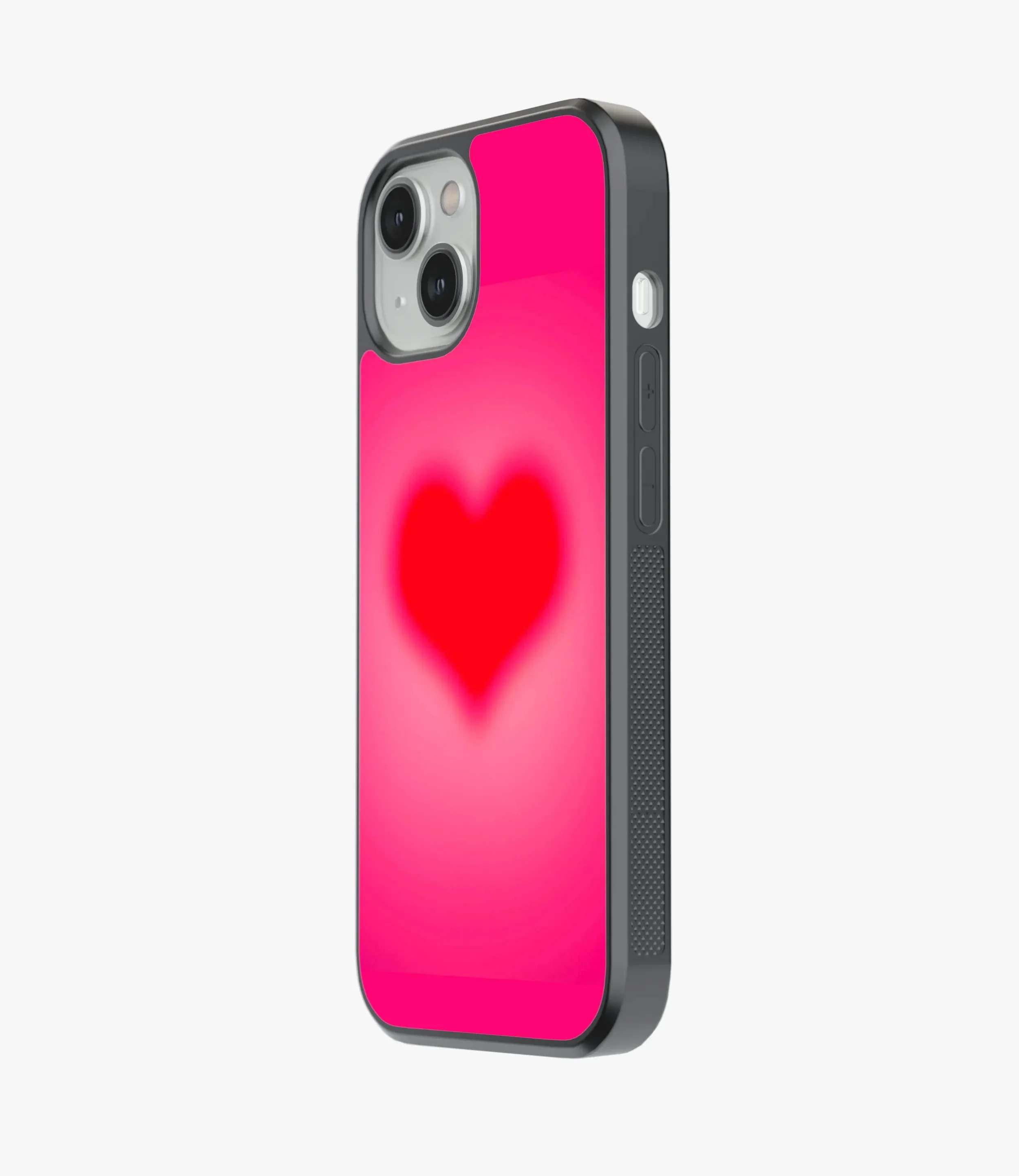 Aura Love Heart Glass Case