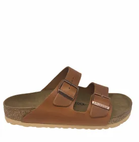 Birkenstock Arizona Antique Pull Cognac