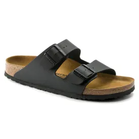 Birkenstock UNISEX Arizona Birko-Flor (Black - Wide Fit)