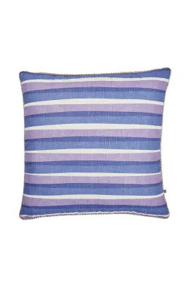 BONNIE & NEIL STRIPE LILAC CUSHION