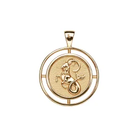 CAPRICORN JW Zodiac Pendant Coin - Dec 22 - Jan 19