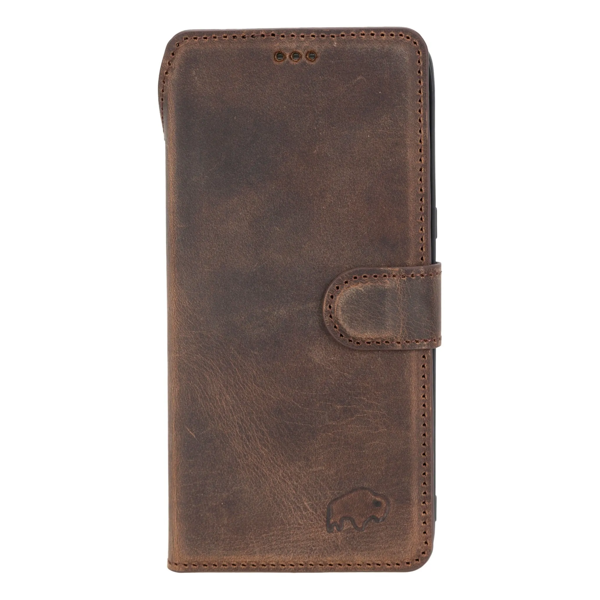 Carter Google Pixel 9 Pro Wallet Case, Distressed Coffee