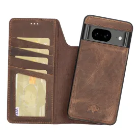 Carter Google Pixel 9 Pro Wallet Case, Distressed Coffee