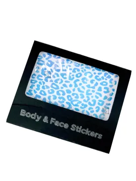 Cheetah Print Body & Face Stickers