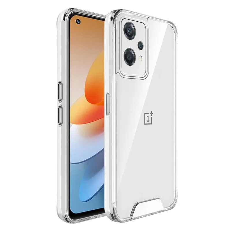 Crystal Clear Transparent Back Cover Case for Oneplus Nord CE 2 Lite 5G