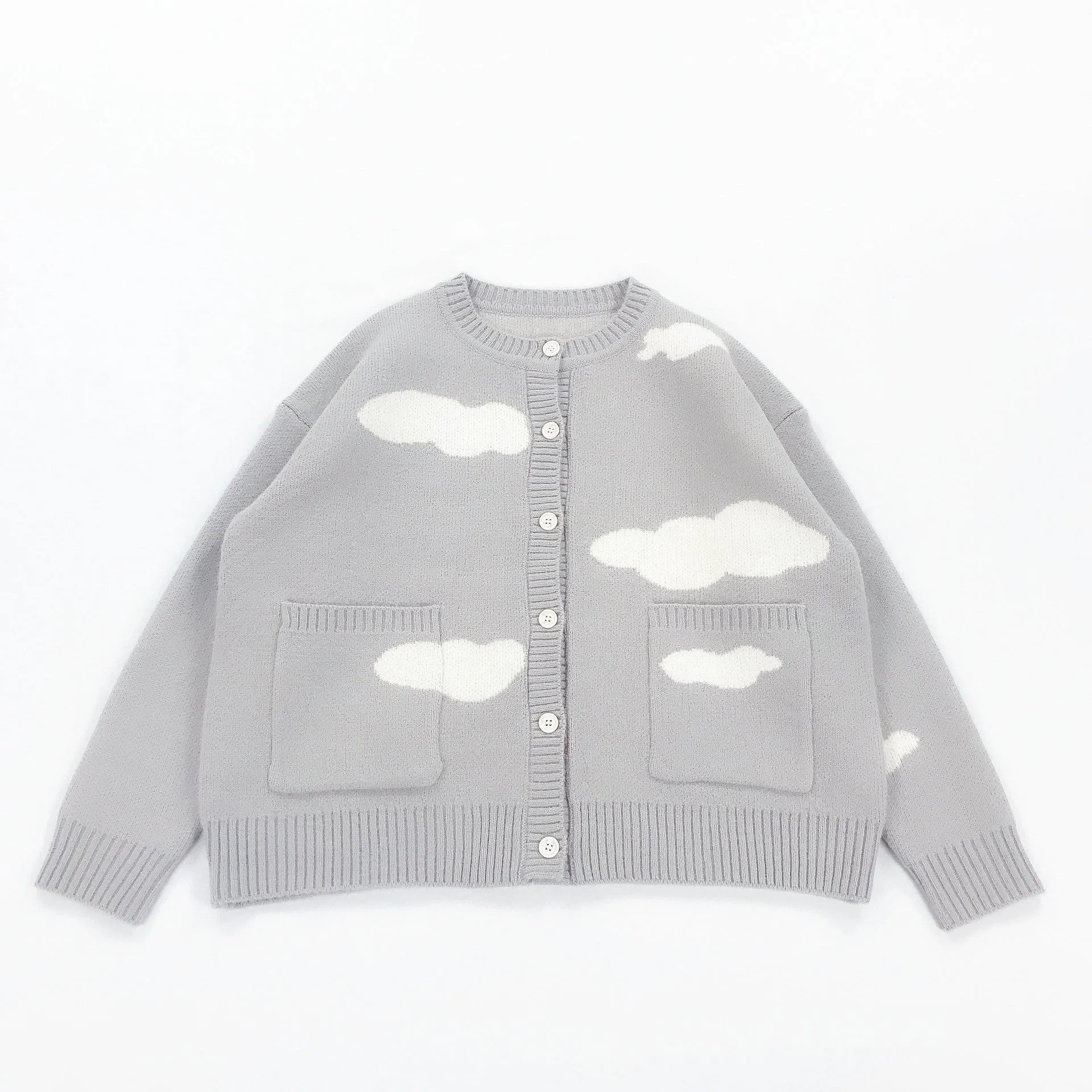 Cute Cloud Knitted Top PL51349