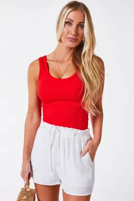 Debbie Red Tank Top