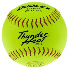 Dudley Thunder Heat 11 Inch Fastpitch USA/ASA 47-375 Softball - One Dozen: 4A531