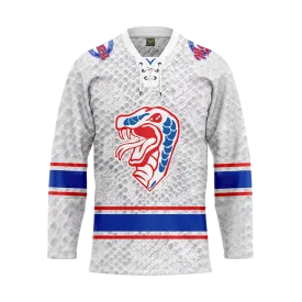 Florida Southern Hockey Gray Replica Sublimated Jersey