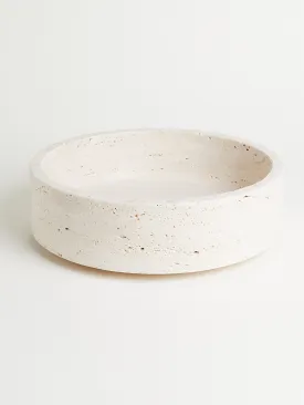 Fruitte Bowl in Marble Travertine