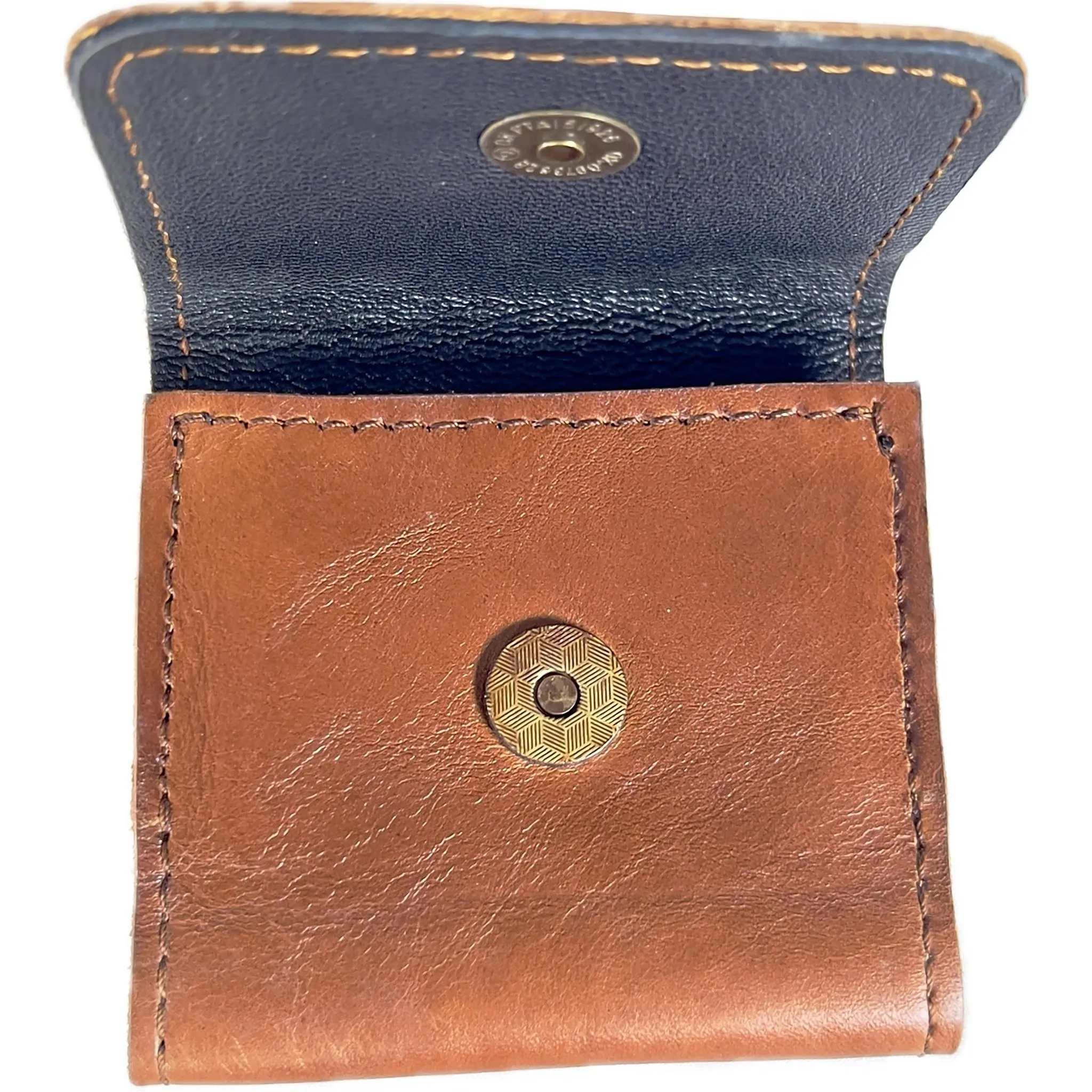 HAND SEWN LEATHER CARDHOLDER -STYLE 5B