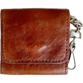 HAND SEWN LEATHER CARDHOLDER -STYLE 5B