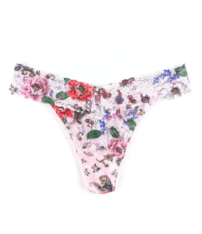 HANKY PANKY~  Printed original thong 4811