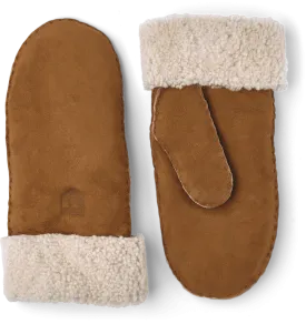 Hestra Sheepskin Mitten in Cork