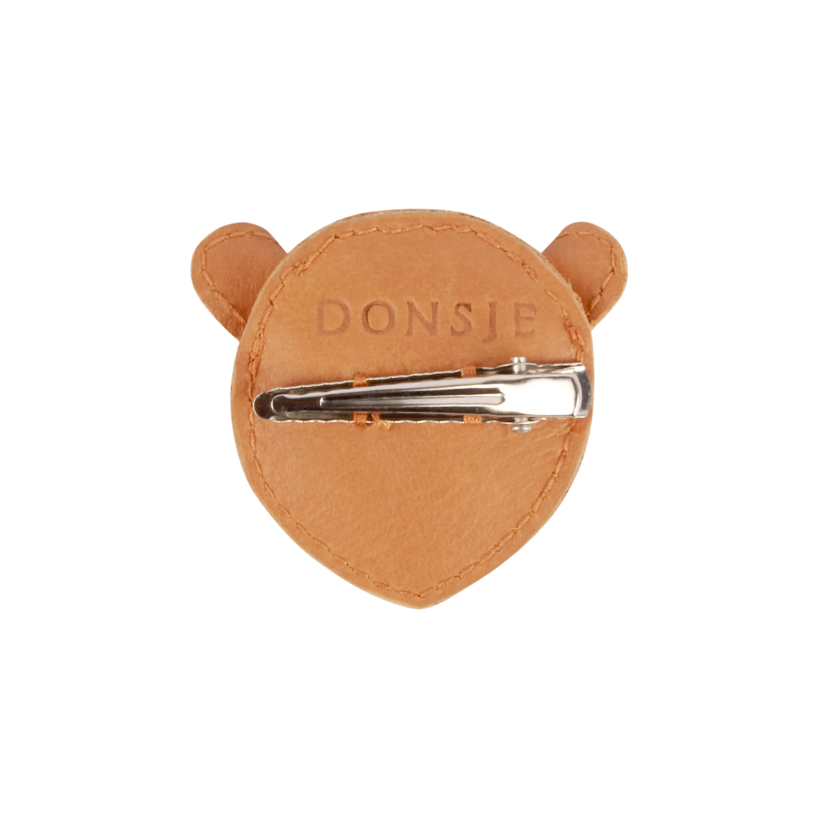 Josy Classic Hairclip | Tiger | Camel Classic Leather