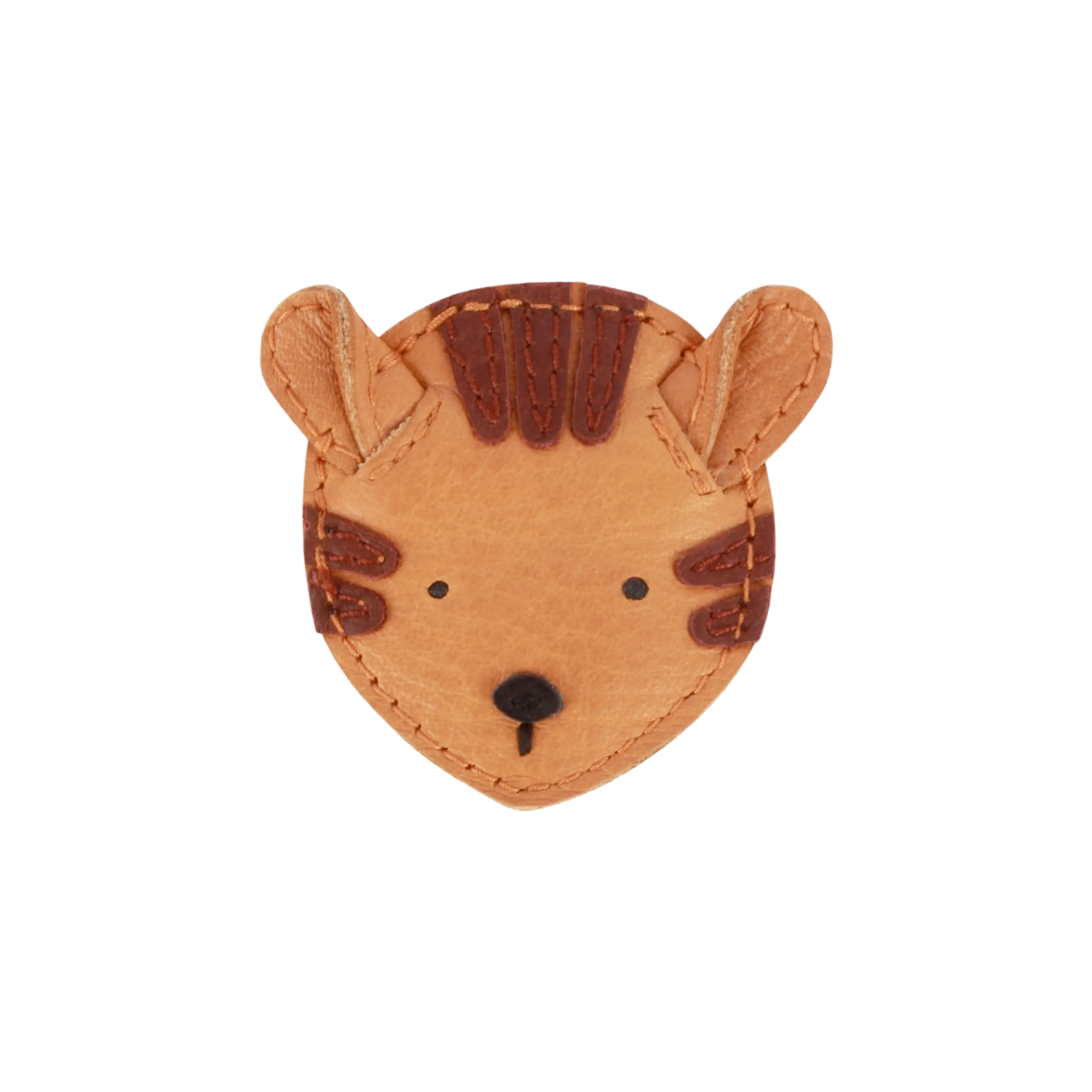 Josy Classic Hairclip | Tiger | Camel Classic Leather