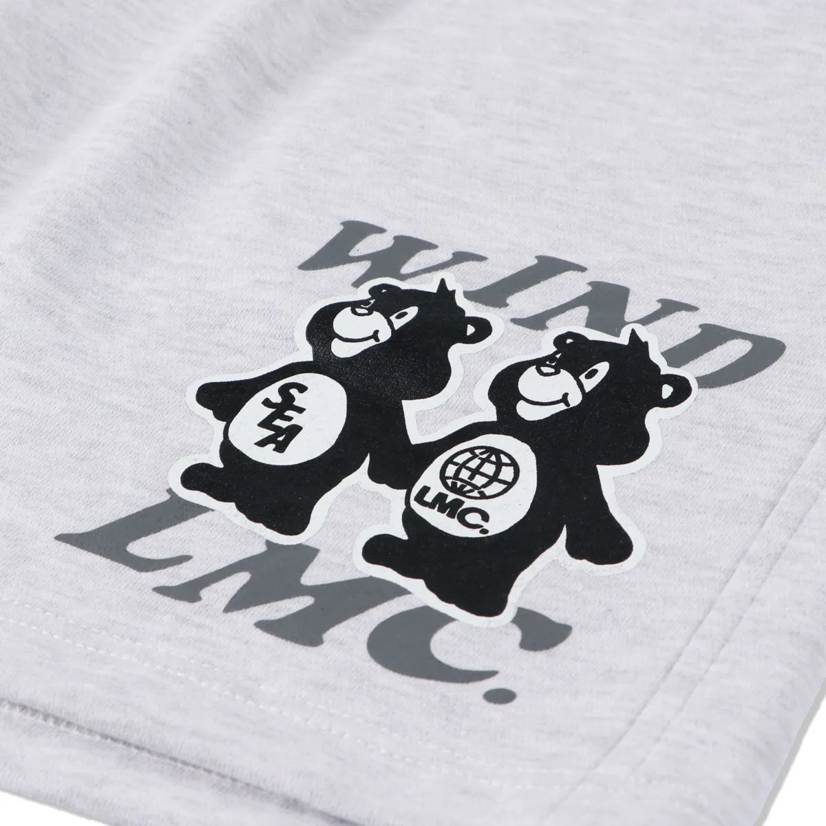 LMC x WDS TWO BEARS SHORTS / GRAY