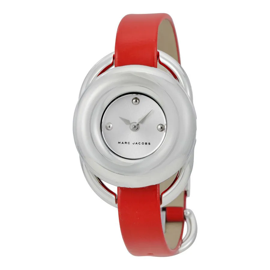 MARC JACOBS Women's Jerrie Dress Leather Strap Watch