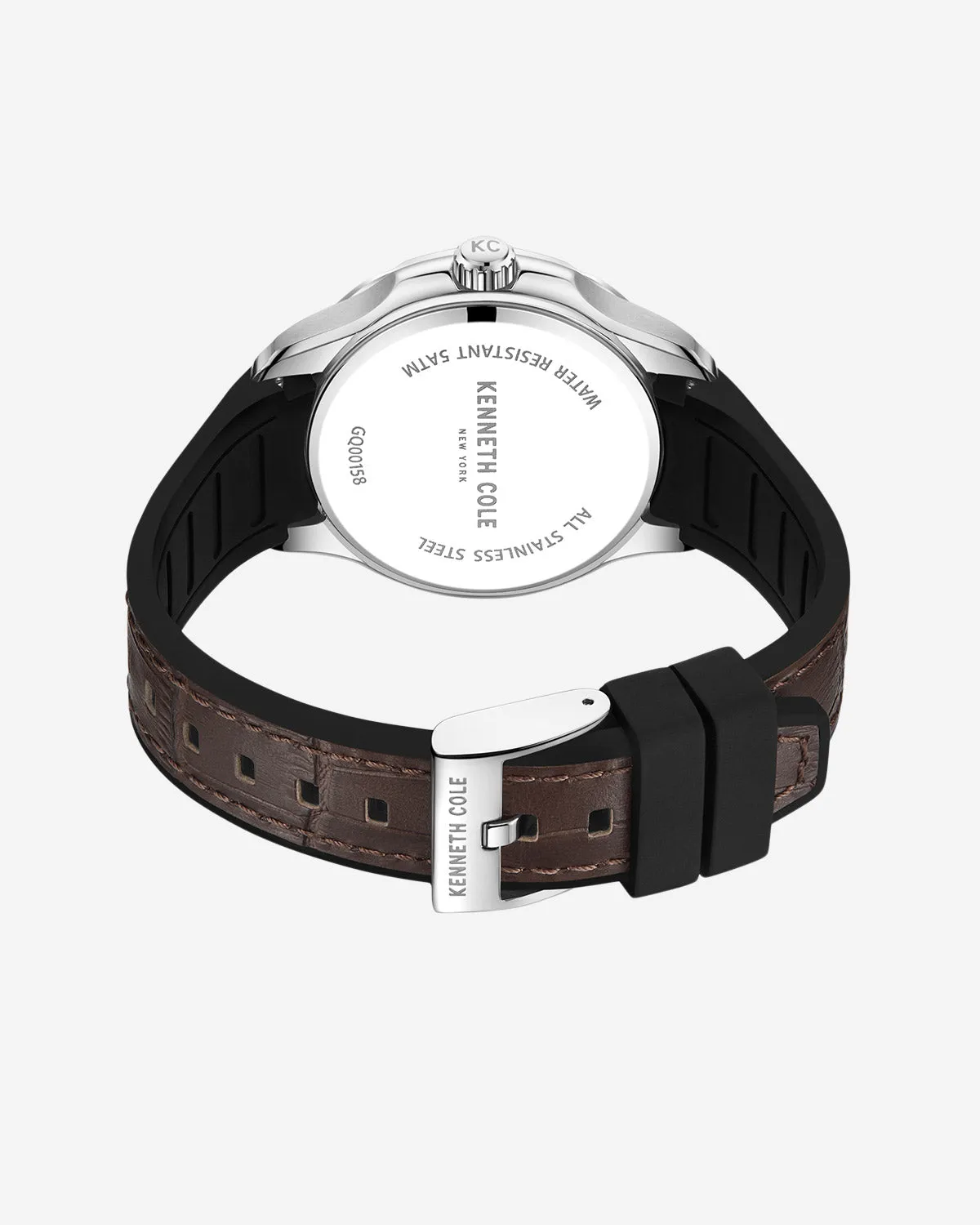 Multi-Function Dress Sport Leather Strap Watch