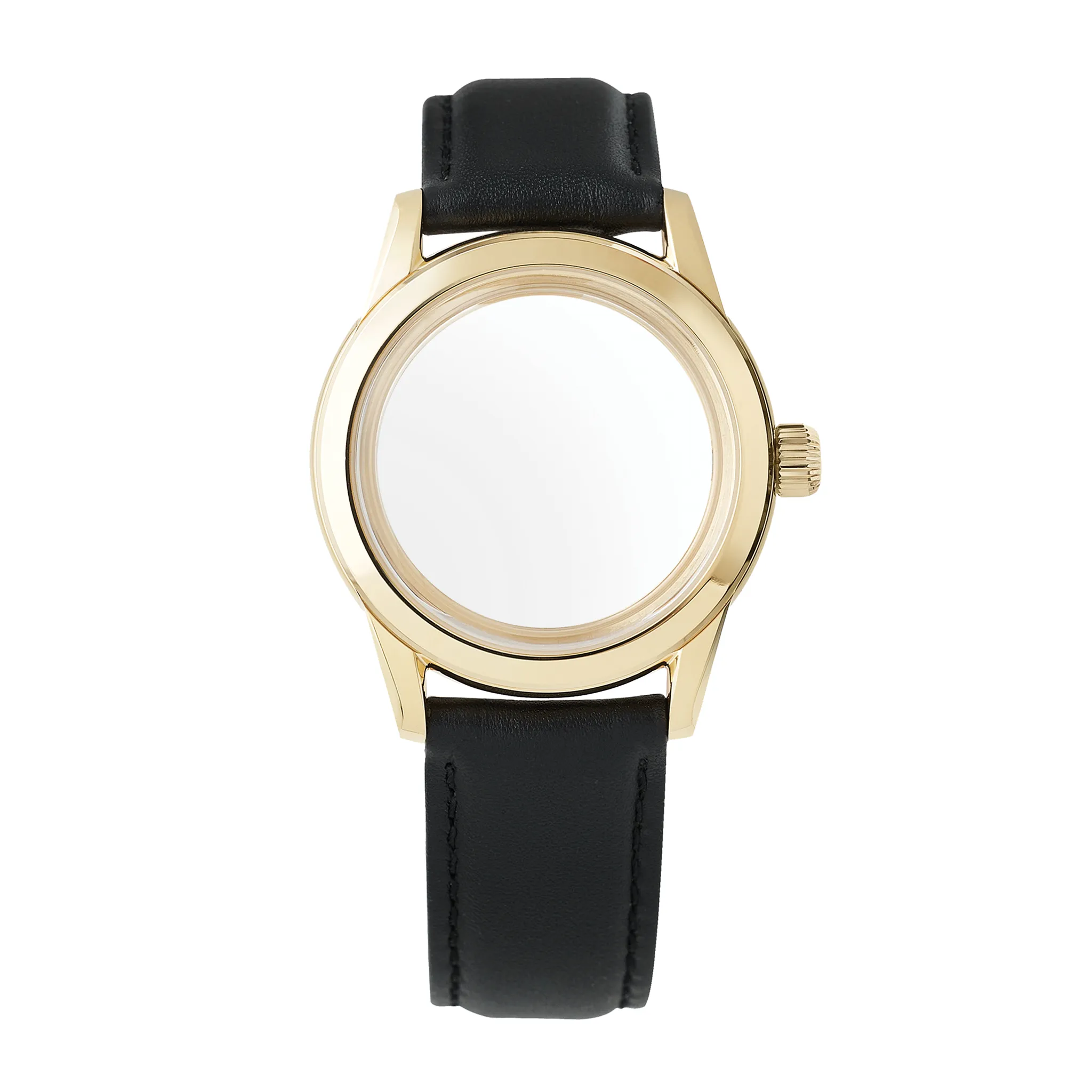 NMK940 GS Dress Watch Case Bundle w Strap: Gold Finish