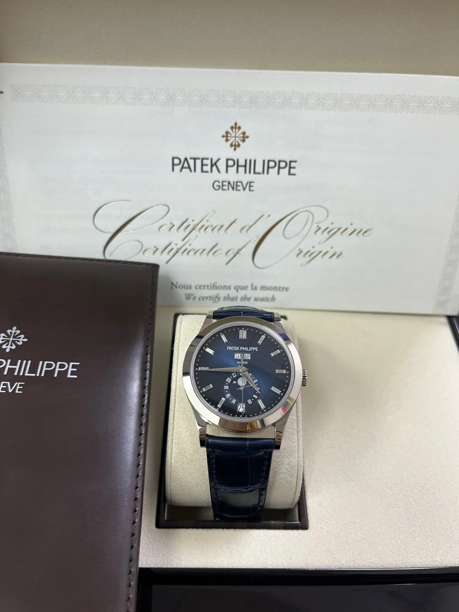 Patek Philippe Annual Calendar Blue Dial 2024 5396G-017