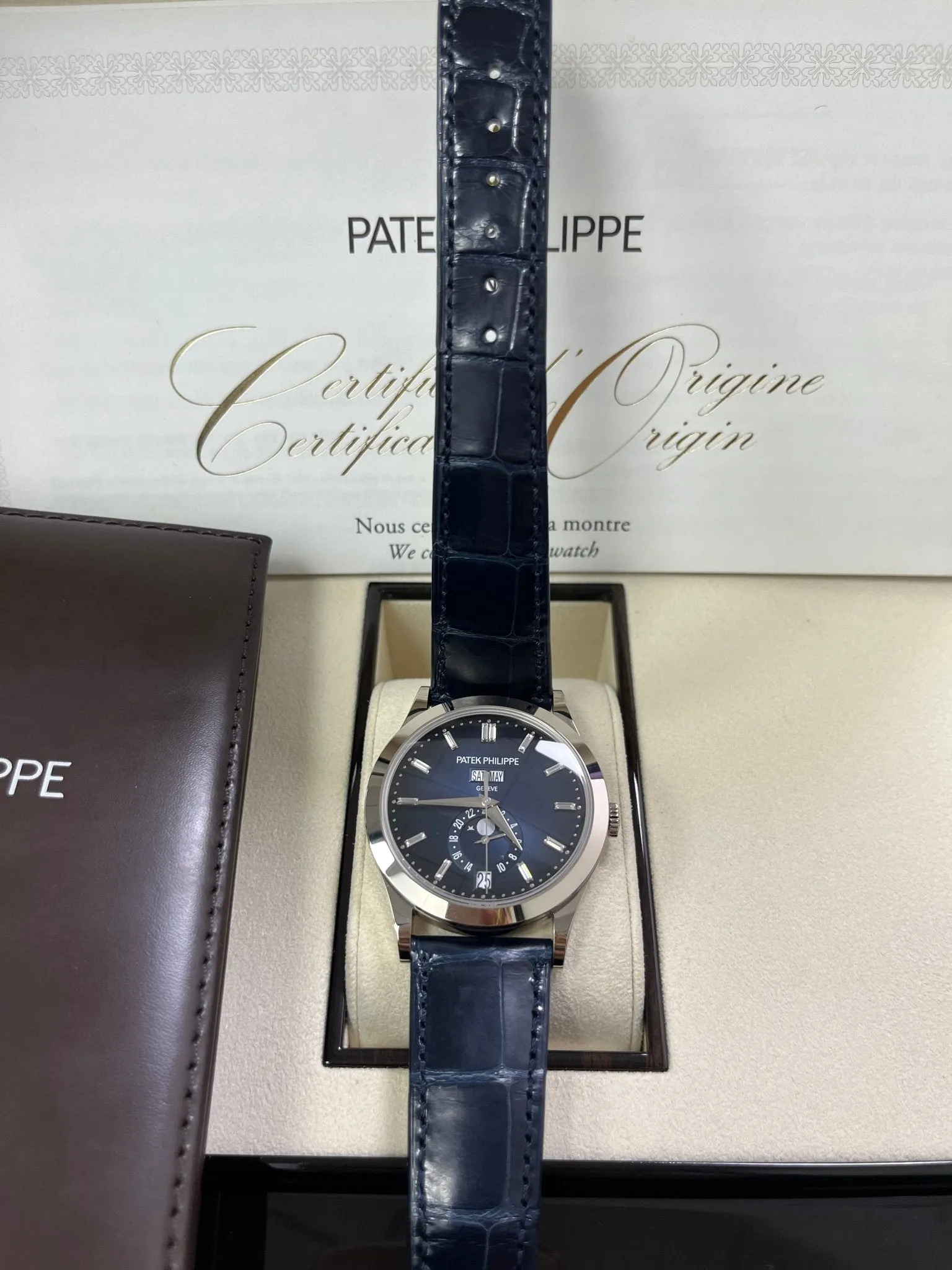 Patek Philippe Annual Calendar Blue Dial 2024 5396G-017