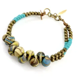 "Petite Boho" Bracelet - Earthy Flair