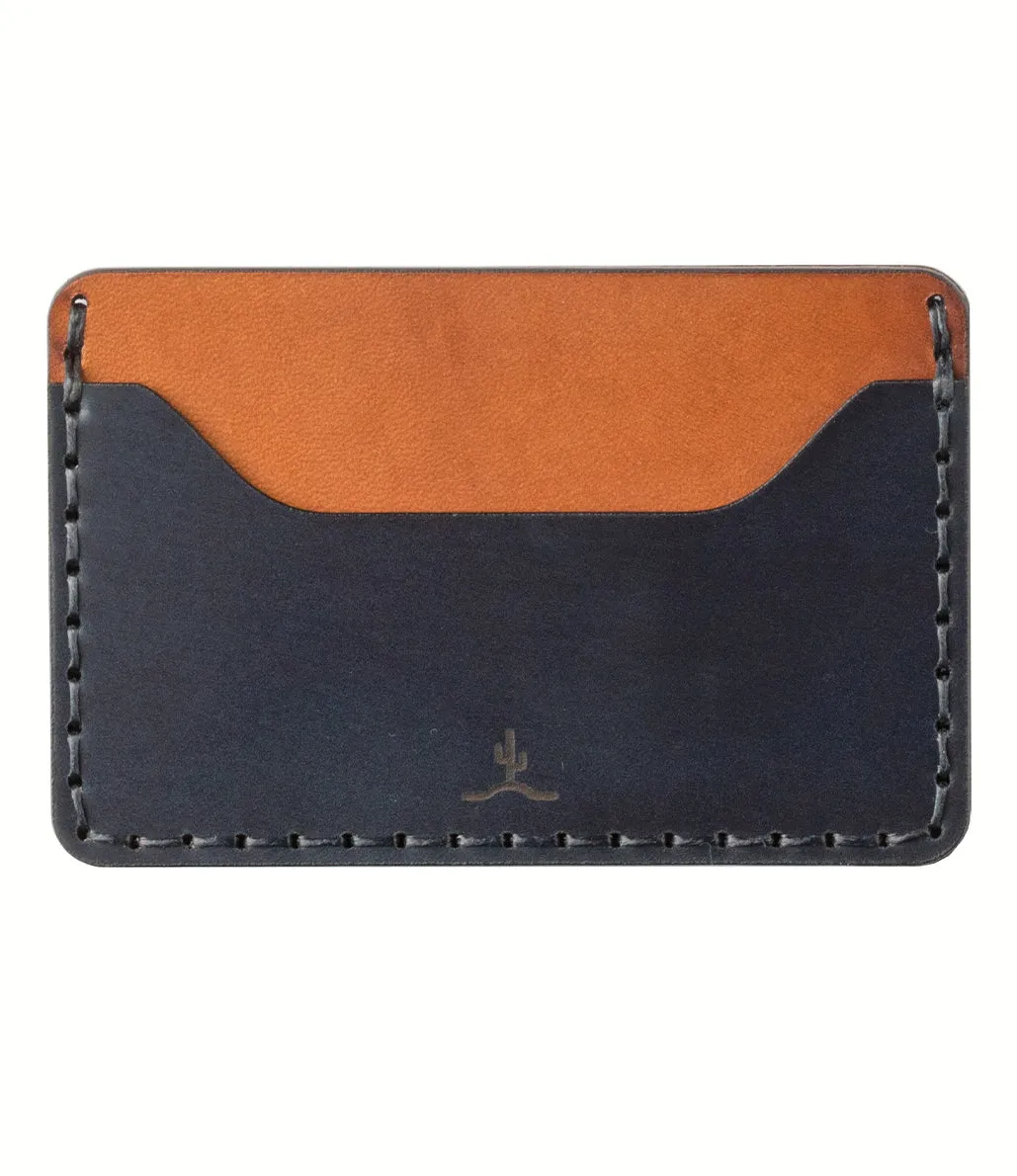 Slim Wallet // Indigo Blue Cordovan