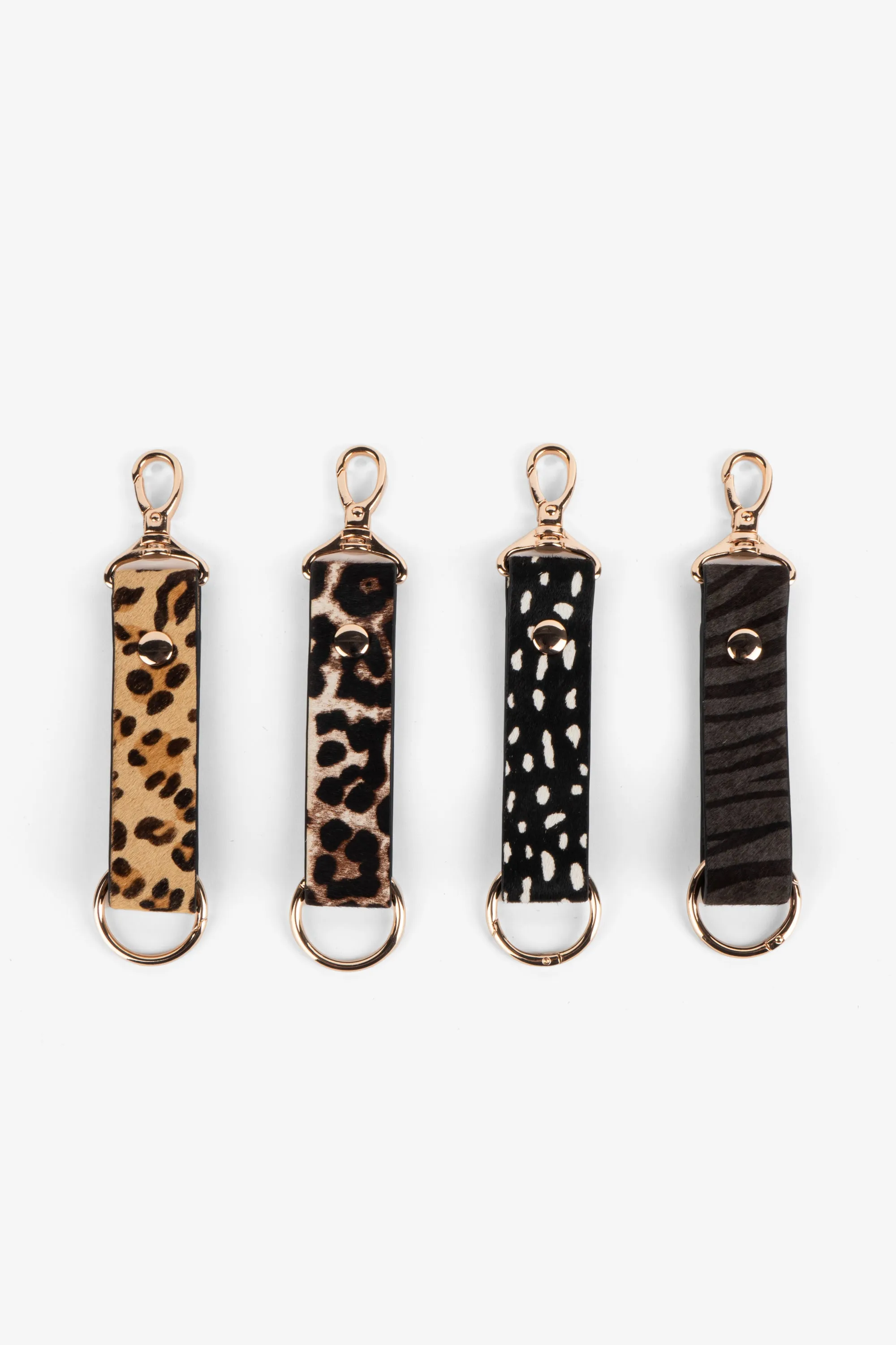 STORE HOUSE ANIMAL PRINT KEYRING